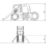 Spielhaus Jeep mit Rutsche und Kletterelementen TOPICCO 3102 - 3102front