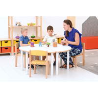 Kindergarten-Stapelstühle Philip Pastell – Bild 76