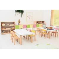 Kindergarten-Stapelstühle Philip Pastell – Bild 73