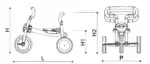 Italtrike Dreirad Pilot 200 - 200 07 pittogramma 1