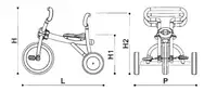 Italtrike Dreirad Pilot 300 – Bild 3