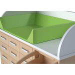 Wickelkommode – Breite: 146 cm – Treppe rechts - ZEST5610 P c 20