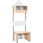 Garderobe Häuschen für 2 Kinder mit Gestell - 098064 a 20