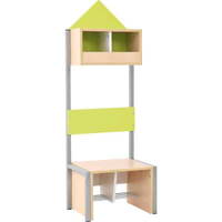 Garderobe Häuschen für 2 Kinder mit Gestell – Bild 6