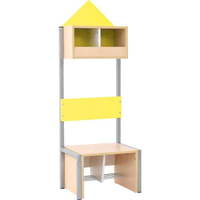Garderobe Häuschen für 2 Kinder mit Gestell – Bild 4