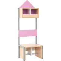 Garderobe Häuschen für 2 Kinder mit Gestell – Bild 5