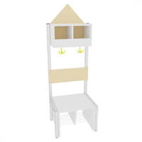 Garderobe Häuschen für 2 Kinder mit Gestell – Bild 13