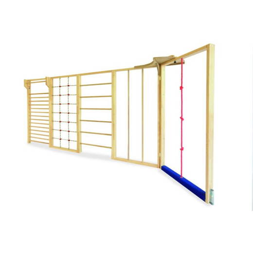 140002-Seil Multi-Turnwand 5-tlg. mit Seilelement - 140002 Seil