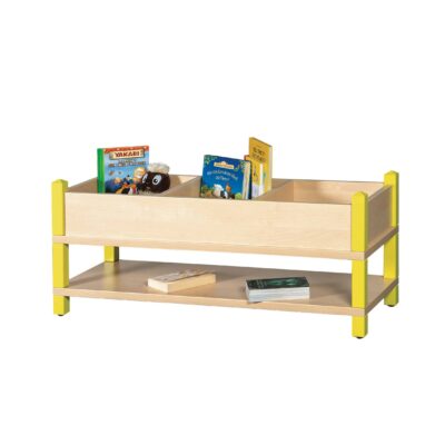 Stollen-Bücher- und Spielregal klein