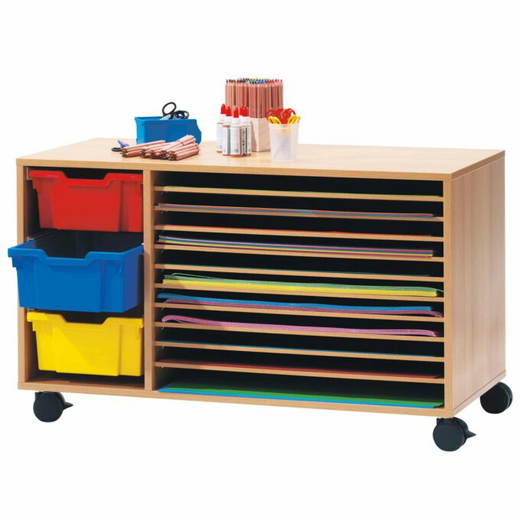 BPW-10LB-1 Mobiler Papier-, Trocken- und Bastelwagen - BPW 10LB 1
