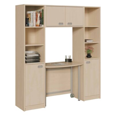 Erzieherarbeitsplatz Korpus mit mobilen Schreibtisch