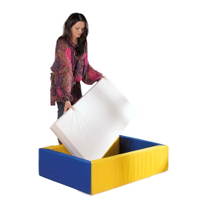 Stapelbares Schaumstoffkinderbett – Bild 4