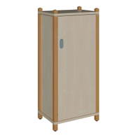 Stollenschrank mit 10 Dekorschüben - Höhe: 80 cm – Bild 2