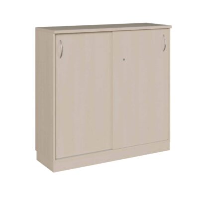 Schiebetürenschrank mit 3 Ordnerhöhen