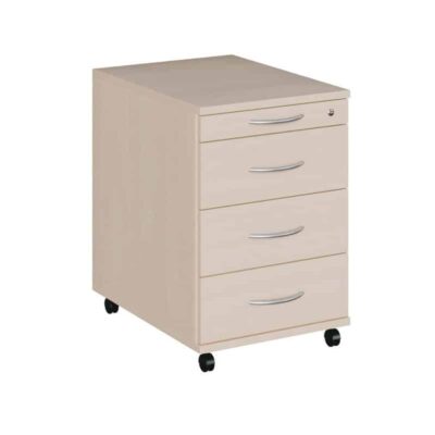 Rollcontainer mit 3 Schüben + 1 Utensilien Schub