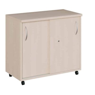 Schiebetürenschrank auf Rollen (abschließbar) 