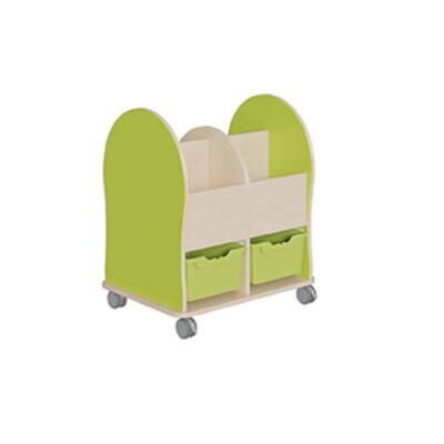 Bücherwagen Leseratte "Midi"