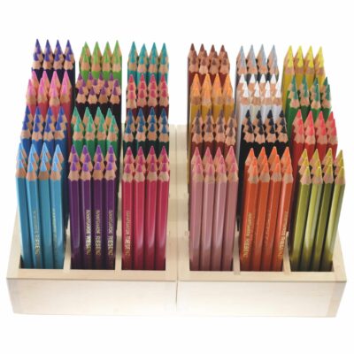 Riesenzauber Buntstifte lackiert - 288 Stück