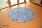 Teppich Hände rund 200 cm - 110261 2