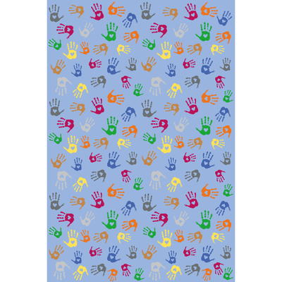 Teppich Hände rechteckig 300 x 200 cm