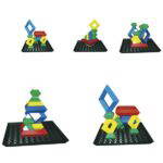 Triangle Puzzle mit Base 24-tlg. - 120074 2