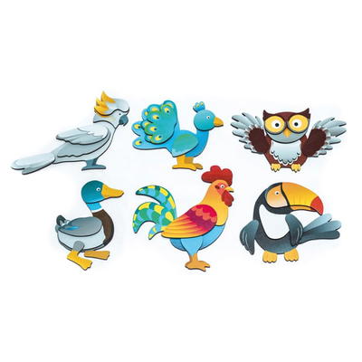 Magnetpuzzle Vögel