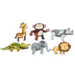 Magnetpuzzle Wildtiere - 120673 1