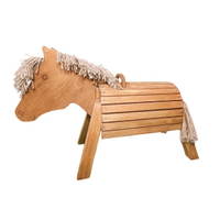 Holzpferd Outdoor (lasiert) – Bild 2