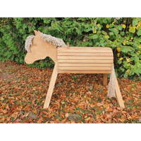 Holzpferd Outdoor (lasiert) – Bild 5