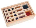 Fensterbausteine – Set 32 Stück in Holzbox - 259 09 02
