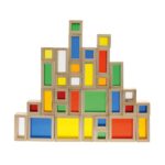 Fensterbausteine – Set 32 Stück in Holzbox - 259 09 05