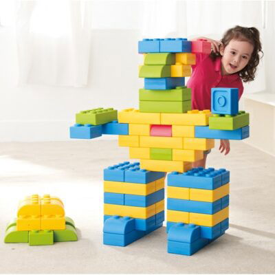 Q-Blocks Bausteine 64-tlg. mit Tasche