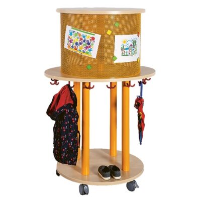 Garderobenwagen Ovaler Taschenkreisel