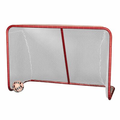 Fußballtor rot