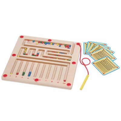 Magnet-Labyrinth Counting