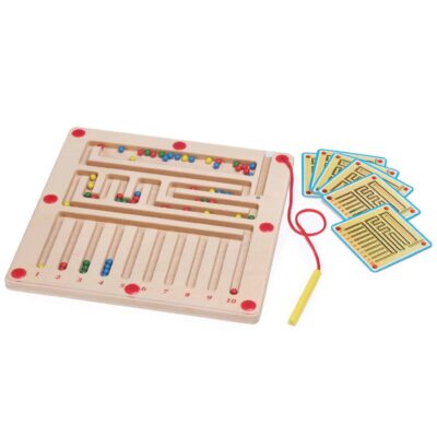 Magnet-Labyrinth Counting