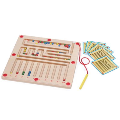 Magnet-Labyrinth Counting