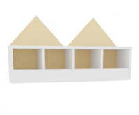 Garderobenregal Häuschen 4 – Bild 15