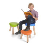 Polsterhocker in 3 Farben – Bild 5