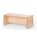 Stapel-Wendebank aus Holz - 180202 Stapelbank Tisch H26