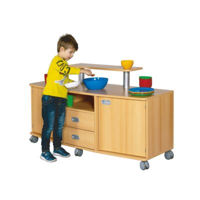 Fahrbare Frühstückstheke