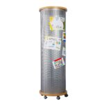 Fahrbare Infosäule Lochblech rund - LT LBR 3