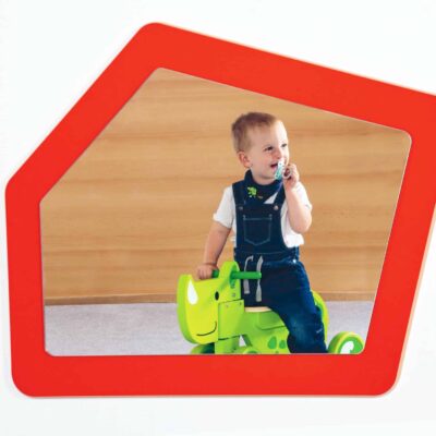 Spiegel für Kinder - kleines 5-Eck