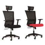 Bürostuhl mit Lordosenstütze (Stoff) - brostuhl mit lordosensttze stoff BSLF46S01300K 1
