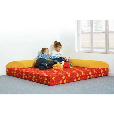 Kuschelecke Klappdreieck mit Halbrollen