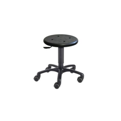 Erzieher-Rollhocker LeitnerHoc rund aus Polyurethan