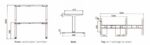 Schreibtisch höhenverstellbar – 160×80 cm - schreibtisch hhenverstellbar 160 x 80 cm MKHF0004SK 6