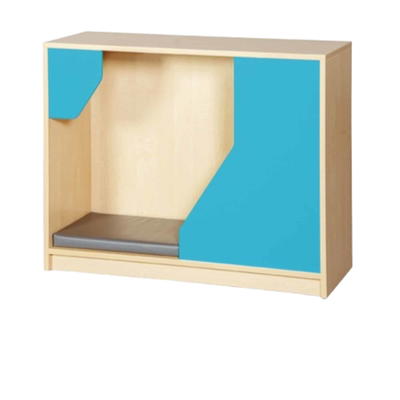 Versteckschrank in Korpusbauweise inkl. Kunstledermatte