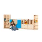 Versteckschrank in Korpusbauweise inkl. Kunstledermatte - 0208 711 00 3