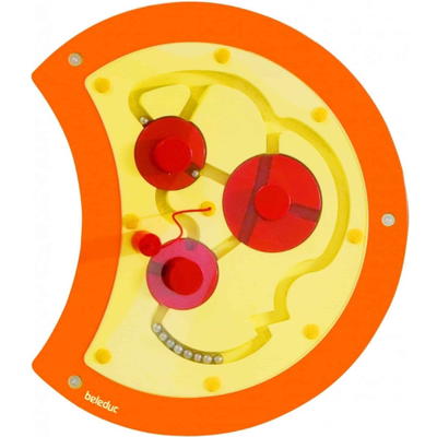Wandspielobjekt Raupe „Drehlabyrinth“